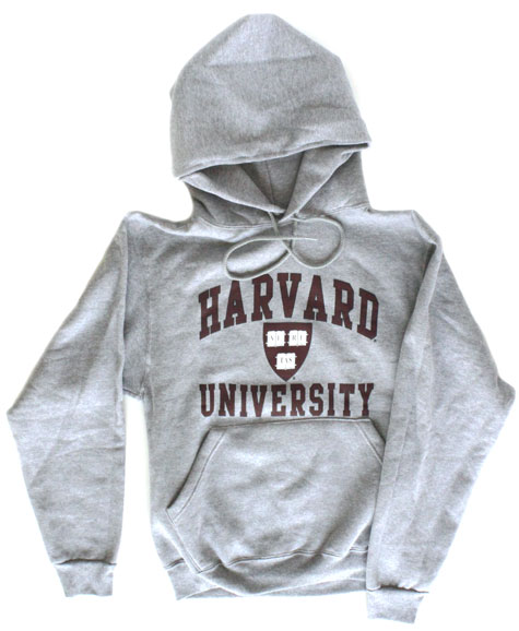 Harvard Sweatshirt (Hooded, Shield Logo)